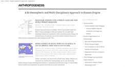 Desktop Screenshot of anthropogenesis.kinshipstudies.org